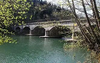 Pont sur la Loue.
