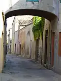 Scorcio di vicolo Farini.