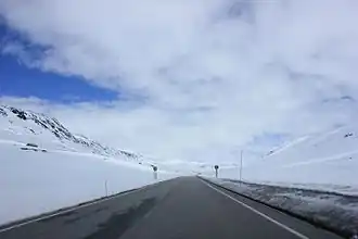 Riksväg 15 à Strynefjellet.