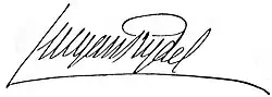 signature de Lucjan Rydel