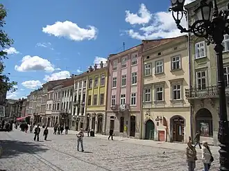 Vue de la place