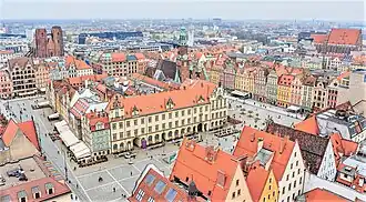 Vieille ville de Wrocław.