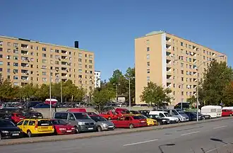 Immeubles du centre.