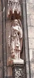 Statue de saint Michel (1847).