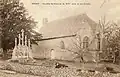 La chapelle Sainte-Suzanne de Sérent et son calvaire (carte postale, vers 1920).