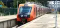 Série 7500 en test à la gare de Mauá