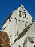 Clocher, côté sud-ouest.
