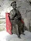 Statue de saint Pierre.