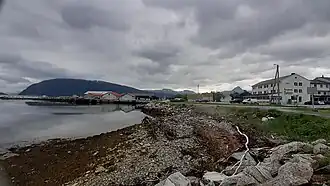 Vue depuis le port.
