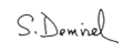 Signature de Süleyman Demirel