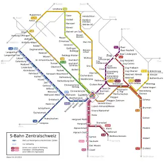 Image illustrative de l’article Stadtbahn Zoug