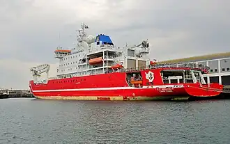 illustration de S.A. Agulhas II