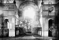 Vue du chœur en direction de l’entrée (1914 – Brooklyn Museum Archives, Goodyear Archival collection).