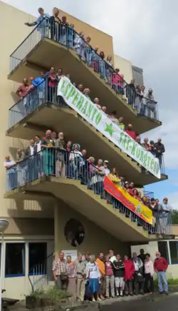 Photo de groupe lors du 87e congrès en 2014 à Dinan