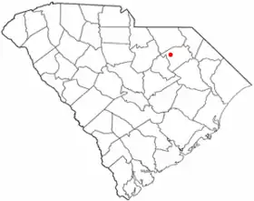 Localisation de Hartsville