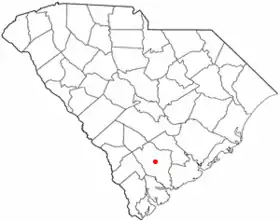Localisation de Walterboro