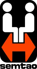 Logo d'octobre 1977 à septembre 1987.