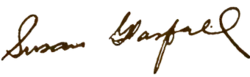 signature de Susan Glaspell