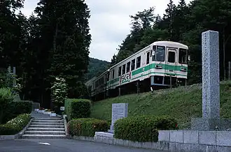 Mémorial sur le site de l'accident.