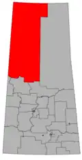 Frontière de la circonscription en 2016.