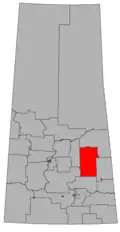 Frontière de la circonscription en 2016.
