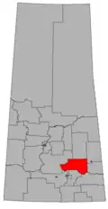 Frontière de la circonscription en 2016.