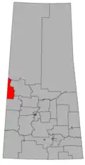Frontière de la circonscription en 2016.