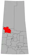 Frontière de la circonscription en 2016.