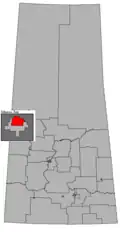 Frontière de la circonscription en 2016.