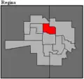 Frontière de la circonscription en 2016.