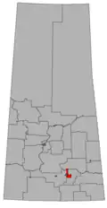 Frontière de la circonscription en 2016.