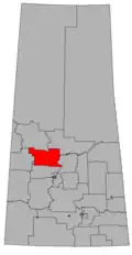 Frontière de la circonscription en 2016.
