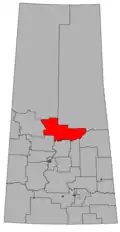 Frontière de la circonscription en 2016.