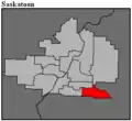 Frontière de la circonscription en 2016.