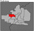 Frontière de la circonscription en 2016.