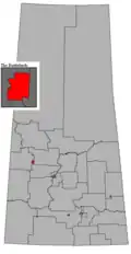 Frontière de la circonscription en 2016.