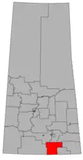 Frontière de la circonscription en 2016.