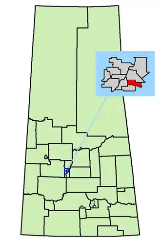 Carte de la circonscription