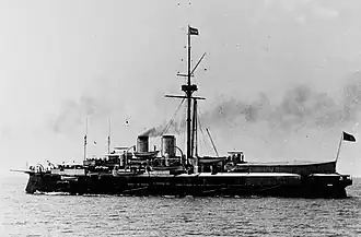 illustration de SMS Kronprinz Erzherzog Rudolf