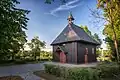 L'église en bois.