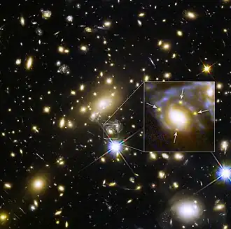 Image illustrative de l’article Refsdal (supernova)