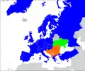 Pacte de Stabilité pour l'Europe du Sud-Est. (PSESE)membresobservateurspartenaires soutenant le processus
