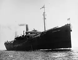 Le Nikkosan Maru au large de Seattle en 1917. Ce navire destiné à Mitsui qui sera réquisitionné par l'US Shipping Board était pratiquement identique au Design 1013.
