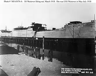 illustration de USS Westover