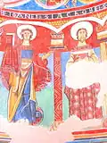 Les apôtres Jean et Jacques sous une galerie d'arcades (copie).