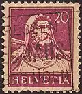Année 1932, valeur nominale 20 centimes.