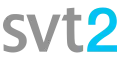 Ancien logo de SVT2 du 5 mars 2012 au 24 novembre 2016.