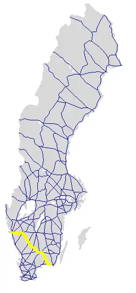 Image illustrative de l’article Route nationale 27 (Suède)