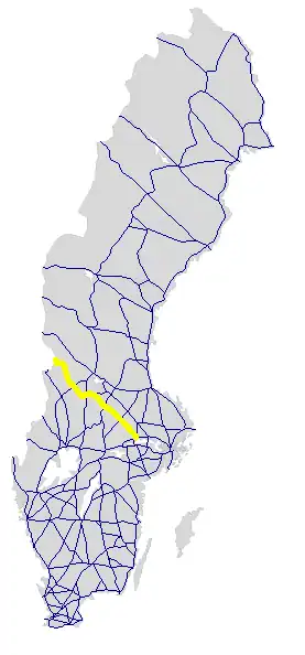 Image illustrative de l’article Route nationale 66 (Suède)