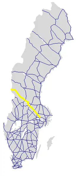 Image illustrative de l’article Route nationale 70 (Suède)